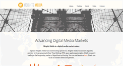 Desktop Screenshot of heightsmedia.com