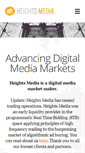 Mobile Screenshot of heightsmedia.com